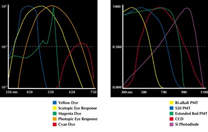 Detector information from Glen Spectra